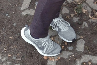 Gray Nikes 1